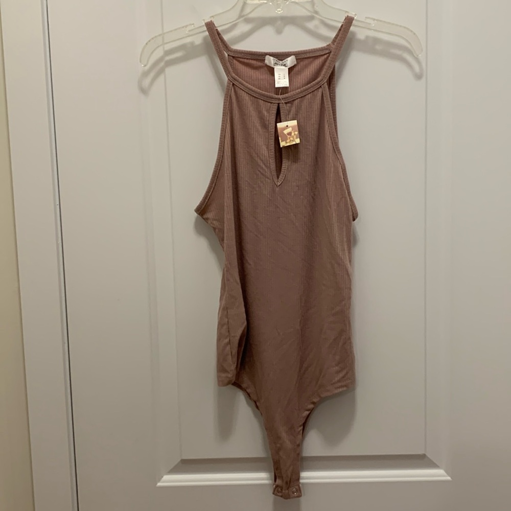 NWT Streetwear society pink Body suit L